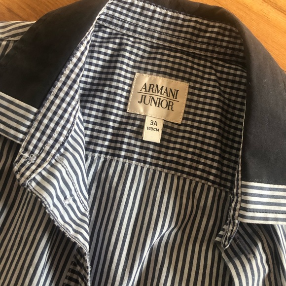 armani junior shirt